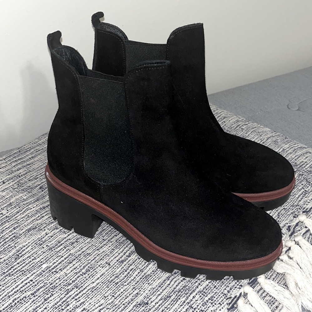 Antonio De Faria Suede Chelsea Boots - Picture 3 of 14